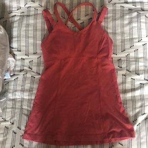 Lululemon built in bra strappy tank